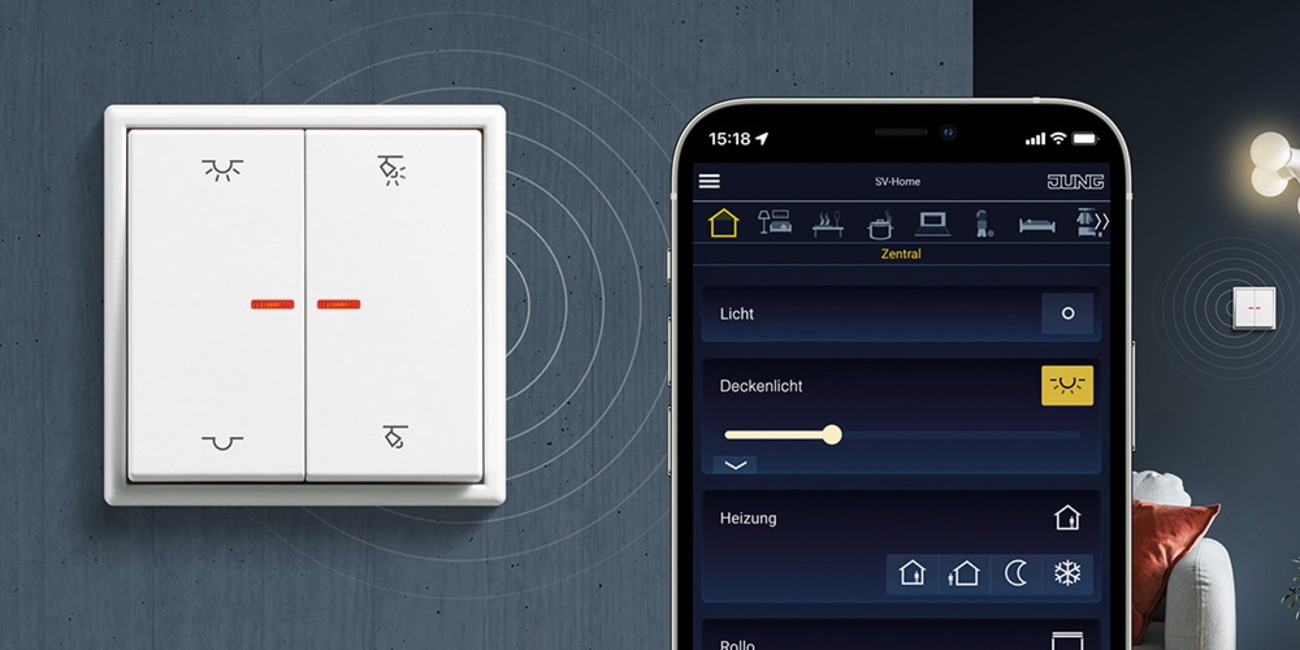 KNX RF Taster bei Trinkerl Martin in Traitsching